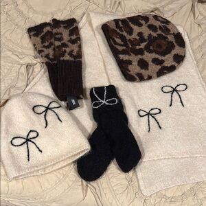 Zara Cozy Winter Accessory Set Bundle